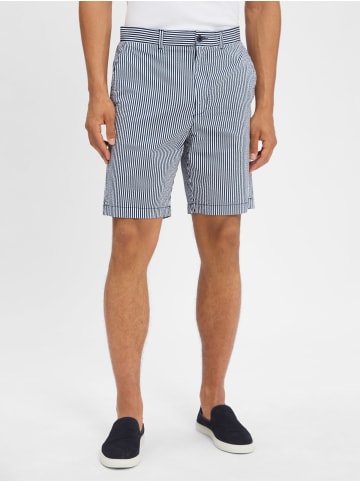 Nils Sundström Shorts in marine weiß