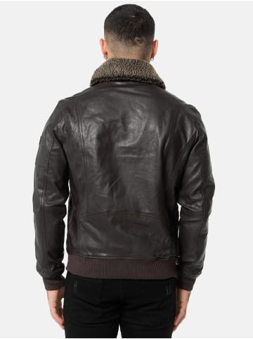 Tazzio Lederjacke "A801" - in Braun