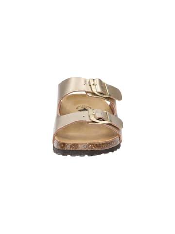 Lico Pantolette Bioline in gold in gold