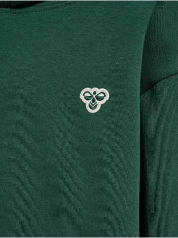 Hummel Kapuzenpullover Hmljr Loose Kinder in DARK GREEN