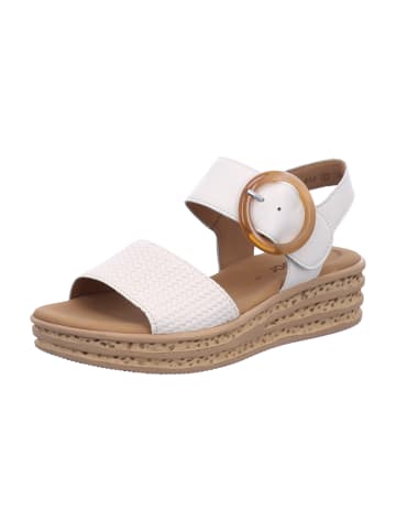 Gabor Keilsandaletten in Weiß