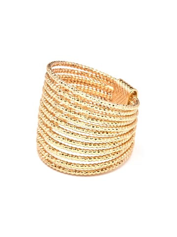 Luxenter Ring Mika mit 18 Karat Gelbgold-Mika gold