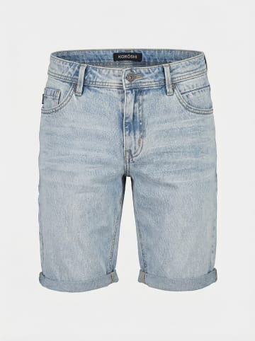 KOROSHI Denim-shorts fÃ¼r mÃ¤nner in blau