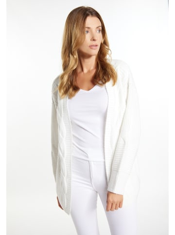 usha WHITE LABEL Damen Cardigan in Weiss