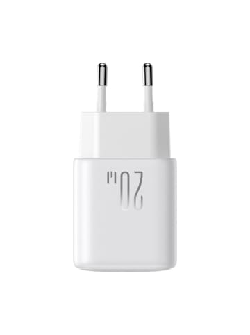 Wisam® Netzladegerät mit 2x USB-C Anschlüssen 20W PD / QC 3.0 Schnellladegerät Weiß