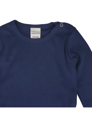 Fred´s World by GREEN COTTON Langarmbody 1582071900 in blau