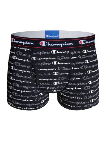 Champion Boxershorts Motive in Schwarz