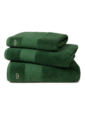 Lacoste Handtuch L LE CROCO (2tlg) in VERT