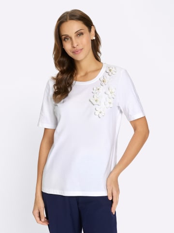 WITT WEIDEN Kurzarmshirt in ecru