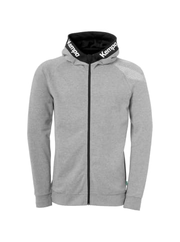 Kempa Kapuzenjacke Core 26 Kids in dark grau melange