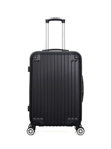 WAVE PARIS Mittelgroßer Hartschalenkoffer TAGE in Schwarz (64L)