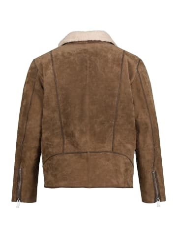 JP1880 Lederjacke in camelbraun