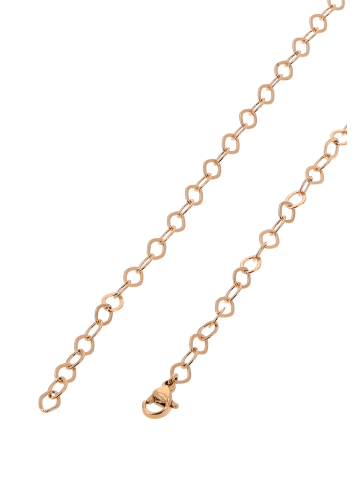 grassland Women Chain Necklace in Rose Gold