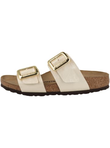 Birkenstock Sandale Sydney Cushion Buckle Birko-Flor Graceful schmal in weiss