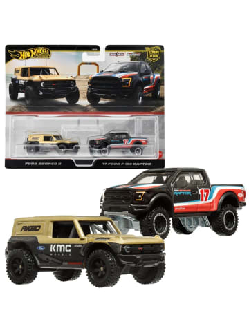 Hot Wheels Ford Bronco R + Ford F-150 Raptor 2017 | Hot Wheels Premium Fahrzeuge