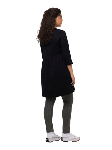 Ulla Popken Longshirt in schwarz