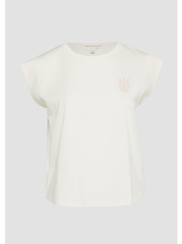 QS T-Shirt in 20D0_creme