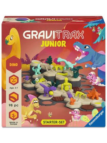 Ravensburger Konstruktionsspiel GraviTrax Junior - Starter-Set L Dino 3-7 Jahre in bunt