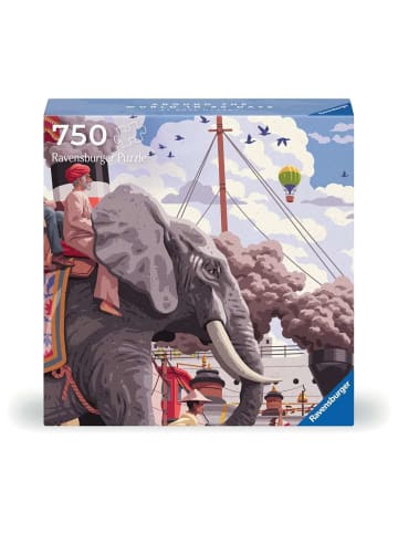 Ravensburger Ravensburger Puzzle 750 Teile In 80 Tagen um die Welt in bunt