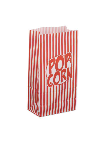 relaxdays 576x Popcorntüten in Rot-Weiß