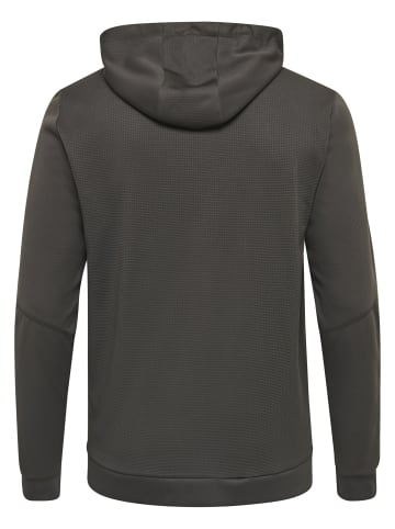 Hummel Hummel Reißverschluss Hoodie Hmlauthentic Multisport Herren in ASPHALT