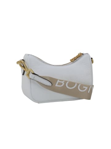 Bogner Schultertasche 'Pontresina Lora in Whisper White 18 x 12,5 x 5,5 cm'