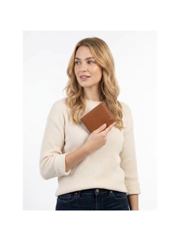 Golden Head Polo Geldbörse RFID Schutz Leder 10 cm cognac