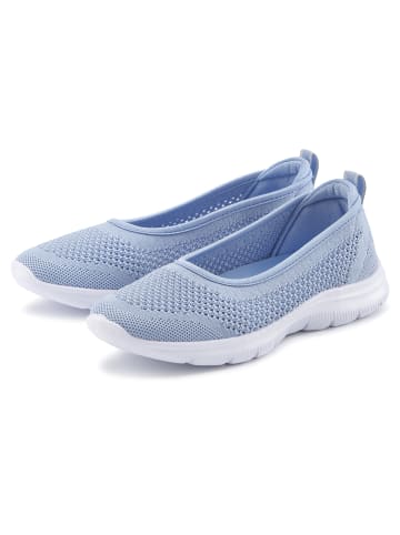 LASCANA Sneaker Ballerinas in hellblau