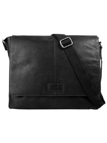 Bodenschatz Messenger echt Leder in schwarz
