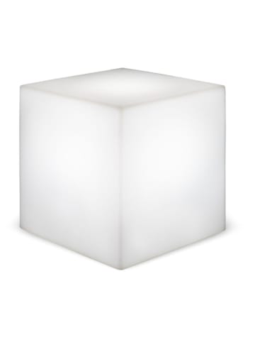 Licht-Erlebnisse Wegeleuchte EEK F (B)40 x (L)40 x (H)40 cm in Weiß