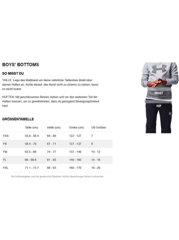 Under Armour Kinder Sportshort "UA Rival Fleece Shorts" in Schwarz