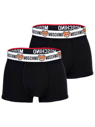 Moschino Boxershort 2er Pack in Schwarz