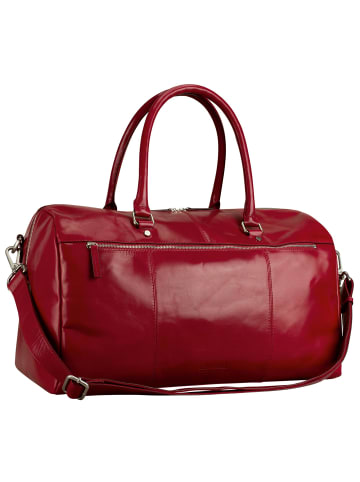 Leonhard Heyden Cambridge Reisetasche Leder 50 cm in rot