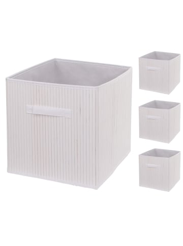 MCW 4er-Set Faltbox C21, Weiß