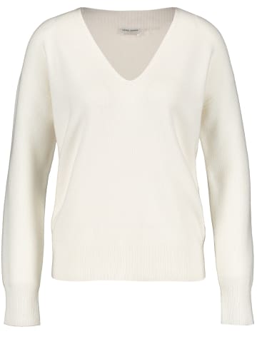 Gerry Weber Pullover Langarm Rundhals in Off-white