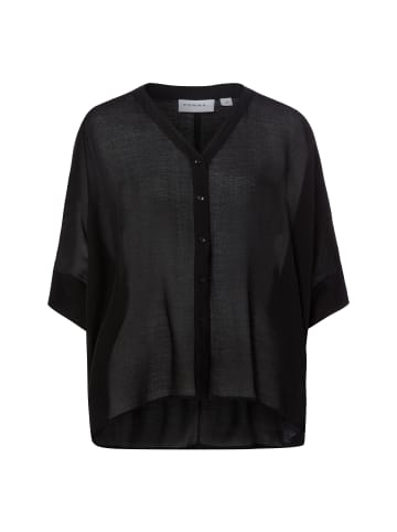 comma Bluse in schwarz