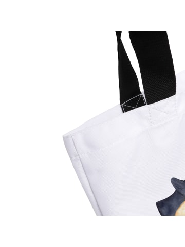 Mr. & Mrs. Panda Tote Bag Pinguin Liebe ohne Spruch in Weiß