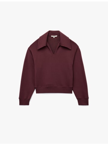 KOTON SWEATSHIRTS in Bordo