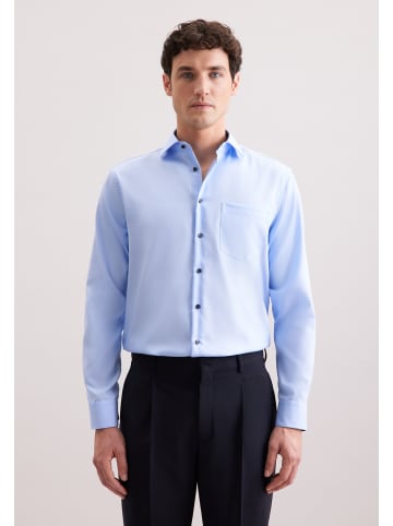 Seidensticker Business Hemd Regular in Mittelblau