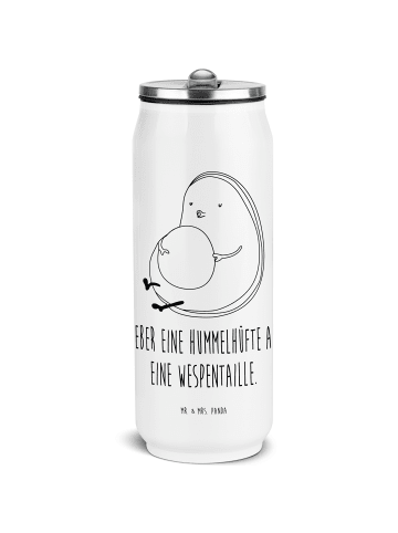 Mr. & Mrs. Panda Getränkedose Avocado Pfeifen mit Spruch in Weiß