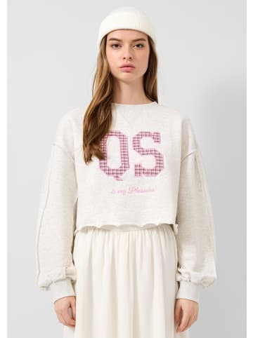 QS Sweatshirt in 02D0_creme