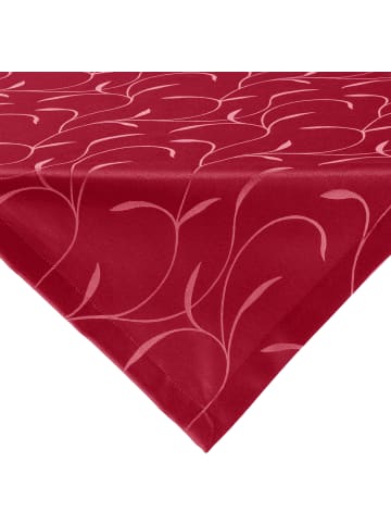 Erwin Müller Jacquard Mitteldecke Remscheid in rubin