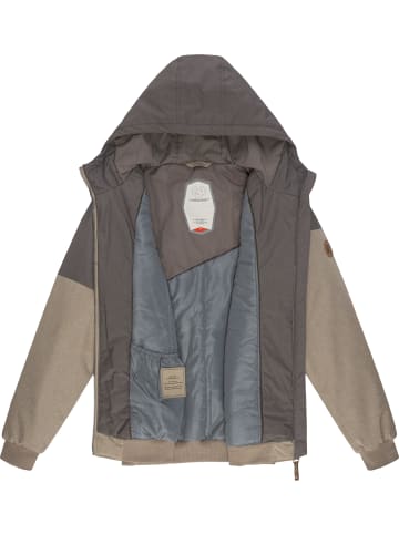 ragwear Winterjacke Wings in Mocca