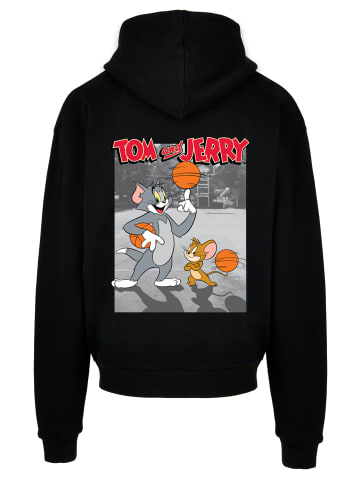 F4NT4STIC Ultra Heavy Hoodie Tom and Jerry TV Serie Basketball Buddies in schwarz