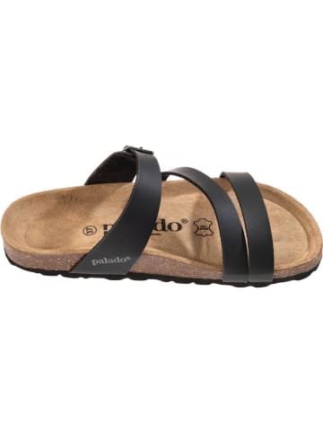palado Pantoletten in Schwarz Matt