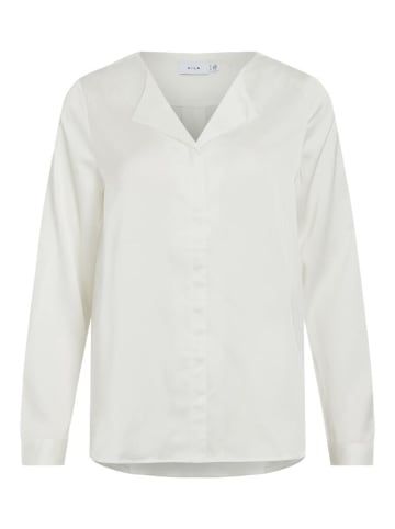 Vila Langarmbluse in Snow White