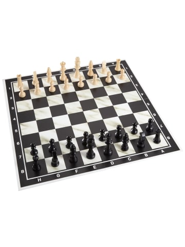 Schmidt Spiele Brettspiel Classic Line, Schach, mit extra grossen - Ab 9 Jahren