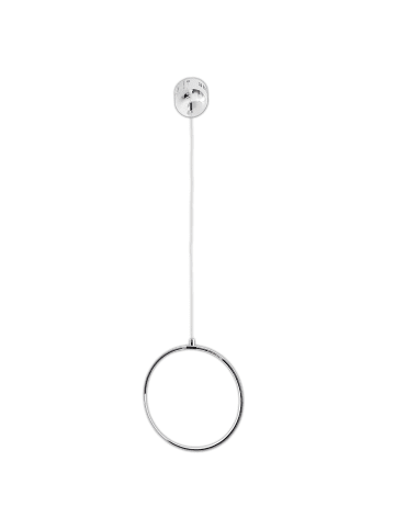näve LED Pendelleuchte "LOOP LINE" in chrome - EEK F