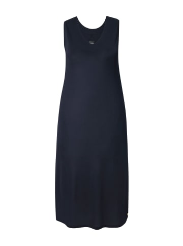 Ulla Popken figurbetontes Kleid in dunkles marine