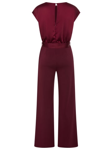 Laura Scott Jumpsuit in bordeaux